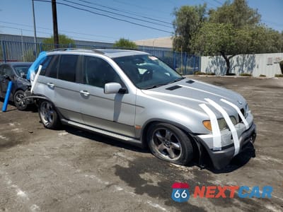 Czwarte zdjęcie samochodu z boku: 2002 BMW X5 4.4I VIN:5UXFB33502LH33407 - miniatura