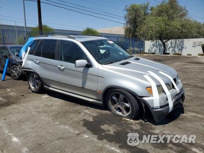 Czwarte zdjęcie samochodu z boku: 2002 BMW X5 4.4I VIN:5UXFB33502LH33407 - miniatura