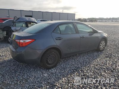 Trzecie zdjęcie samochodu z tyłu: 2014 TOYOTA COROLLA L VIN:2T1BURHE2EC181505 - miniatura