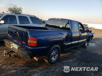 Trzecie zdjęcie samochodu z tyłu: 2002 GMC NEW SIERRA C1500 VIN:1GTEC19V32Z122173 - miniatura