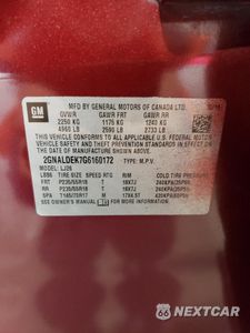 Zdjęcie 13 z 15 samochodu: 2016 CHEVROLET EQUINOX LTZ VIN:2GNALDEK7G6160172 - miniatura