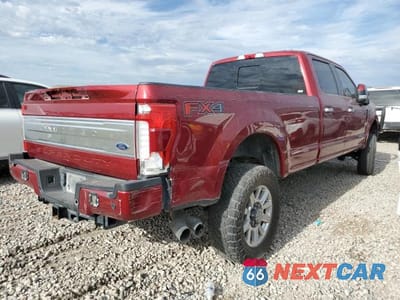 Trzecie zdjęcie samochodu z tyłu: 2019 FORD F350 SUPER DUTY VIN:1FT8W3BT8KEE53265 - miniatura