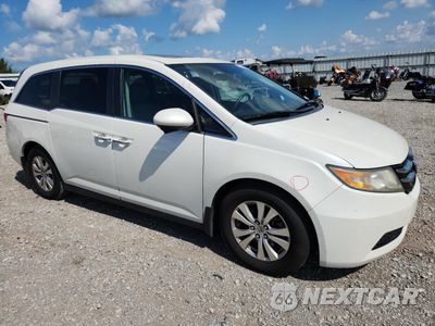 Czwarte zdjęcie samochodu z boku: 2016 HONDA ODYSSEY EXL VIN:5FNRL5H60GB168544 - miniatura