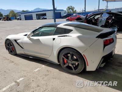 Drugie zdjęcie samochodu z przodu: 2014 CHEVROLET CORVETTE STINGRAY 3LT VIN:1G1YF2D77E5108994 - miniatura