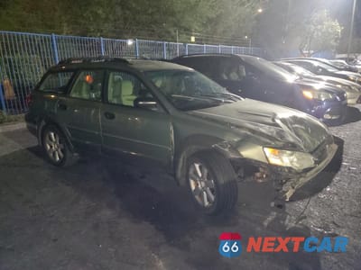 Czwarte zdjęcie samochodu z boku: 2007 SUBARU OUTBACK OUTBACK 2.5I VIN:4S4BP61C877330143 - miniatura