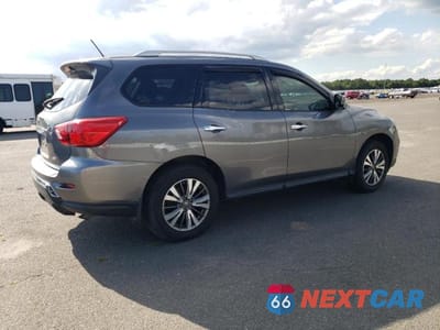 Trzecie zdjęcie samochodu z tyłu: 2017 NISSAN PATHFINDER S VIN:5N1DR2MM5HC614967 - miniatura