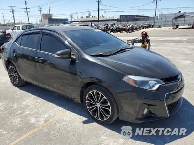 Czwarte zdjęcie samochodu z boku: 2016 TOYOTA COROLLA L VIN:5YFBURHE5GP421200 - miniatura