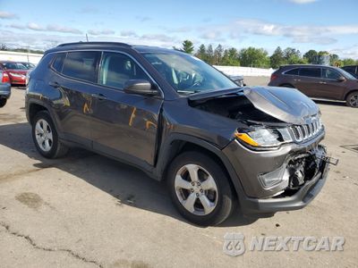 Czwarte zdjęcie samochodu z boku: 2019 JEEP COMPASS LATITUDE VIN:3C4NJDBB5KT674790 - miniatura