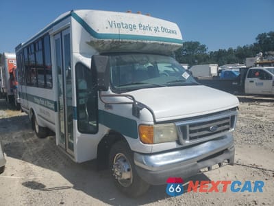 2006 FORD ECONOLINE E350 SUPER DUTY CUTAWAY VAN 1FDWE35S86HB37734 - główne zdjęcie licytacji z USA - miniatura