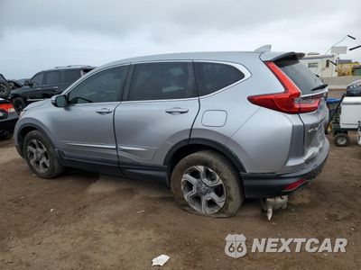Drugie zdjęcie samochodu z przodu: 2017 HONDA CR-V EXL VIN:5J6RW2H87HL024375 - miniatura