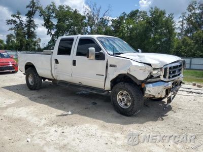 Czwarte zdjęcie samochodu z boku: 2002 FORD F250 SUPER DUTY VIN:1FTNW21F32EC98150 - miniatura