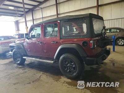 Drugie zdjęcie samochodu z przodu: 2021 JEEP WRANGLER UNLIMITED SPORT VIN:1C4HJXDG6MW721183 - miniatura
