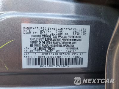 Zdjęcie 13 z 13 samochodu: 2025 NISSAN SENTRA S VIN:3N1AB8BV9SY228290 - miniatura