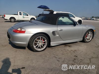 Trzecie zdjęcie samochodu z tyłu: 2004 PORSCHE BOXSTER S VIN:WP0CB29804U660310 - miniatura