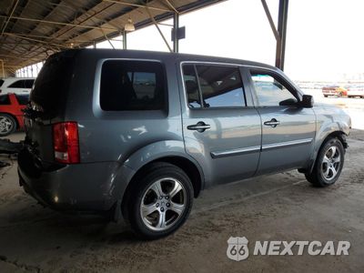 Trzecie zdjęcie samochodu z tyłu: 2013 HONDA PILOT EXLN VIN:5FNYF3H79DB013728 - miniatura