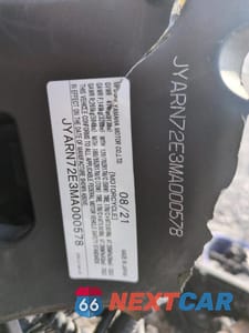 Zdjęcie 9 z 10 samochodu: 2021 YAMAHA MT09 D VIN:JYARN72E3MA000578 - miniatura