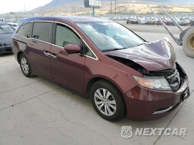 Czwarte zdjęcie samochodu z boku: 2016 HONDA ODYSSEY SE VIN:5FNRL5H37GB085487 - miniatura