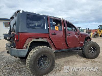 Trzecie zdjęcie samochodu z tyłu: 2010 JEEP WRANGLER UNLIMITED SPORT VIN:1J4BA3H13AL208047 - miniatura