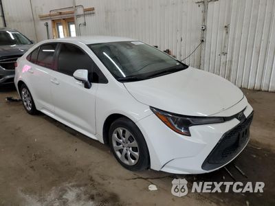 Czwarte zdjęcie samochodu z boku: 2021 TOYOTA COROLLA LE VIN:5YFEPMAE0MP187027 - miniatura