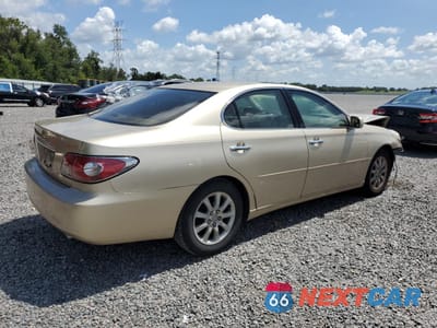 Trzecie zdjęcie samochodu z tyłu: 2003 LEXUS ES 300 VIN:JTHBF30G730090501 - miniatura