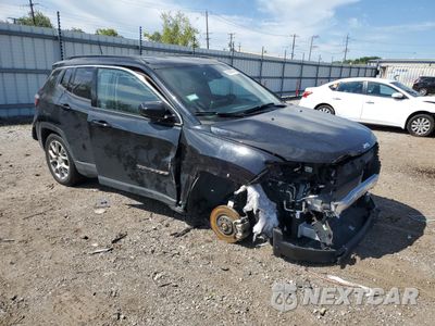 Czwarte zdjęcie samochodu z boku: 2023 JEEP COMPASS LATITUDE LUX VIN:3C4NJDFN1PT535770 - miniatura