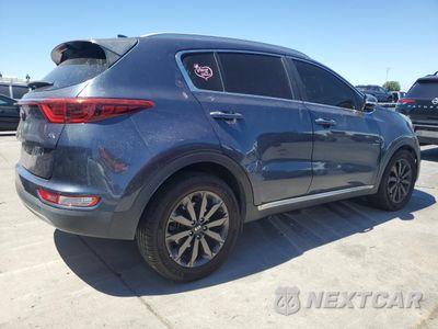 Trzecie zdjęcie samochodu z tyłu: 2018 KIA SPORTAGE EX VIN:KNDPN3AC7J7476748 - miniatura