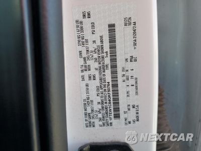 Zdjęcie 13 z 13 samochodu: 2016 FORD F150 SUPERCREW VIN:1FTEW1C84GKF50764 - miniatura