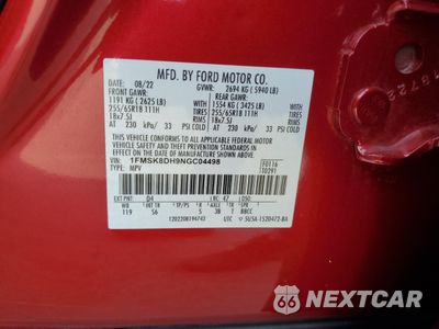 Zdjęcie 14 z 15 samochodu: 2022 FORD EXPLORER XLT VIN:1FMSK8DH9NGC04498 - miniatura
