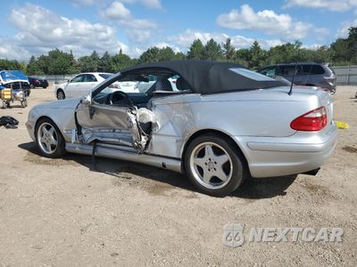 Drugie zdjęcie samochodu z przodu: 2000 MERCEDES-BENZ CLK 430 VIN:WDBLK70G7YT053915 - miniatura