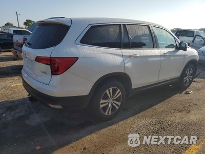 Trzecie zdjęcie samochodu z tyłu: 2017 HONDA PILOT EXL VIN:5FNYF5H55HB032583 - miniatura