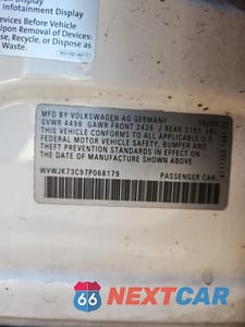 Zdjęcie 12 z 14 samochodu: 2007 VOLKSWAGEN PASSAT VIN:WVWJK73C97P068179 - miniatura