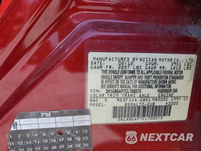 Zdjęcie 12 z 12 samochodu: 2012 NISSAN SENTRA 2.0 VIN:3N1AB6AP7CL708575 - miniatura