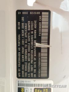 Zdjęcie 12 z 12 samochodu: 2008 VOLKSWAGEN EOS TURBO VIN:WVWBA71F68V041586 - miniatura