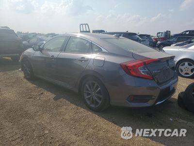 Drugie zdjęcie samochodu z przodu: 2019 HONDA CIVIC EX VIN:JHMFC1F30KX010805 - miniatura