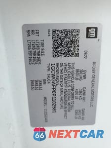 Zdjęcie 13 z 16 samochodu: 2023 CHEVROLET EXPRESS G2500 VIN:1GCWGAFP0P1102581 - miniatura