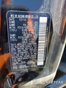 Zdjęcie 13 z 14 samochodu: 2017 NISSAN JUKE S VIN:JN8AF5MV8HT753828 - miniatura