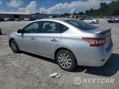 Drugie zdjęcie samochodu z przodu: 2014 NISSAN SENTRA S VIN:3N1AB7AP9EY254826 - miniatura