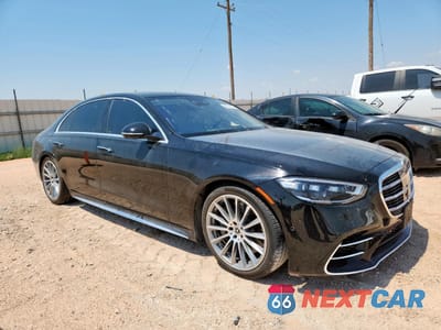 Czwarte zdjęcie samochodu z boku: 2022 MERCEDES-BENZ S 580 4MATIC VIN:W1K6G7GB0NA140420 - miniatura