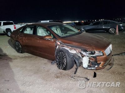 Czwarte zdjęcie samochodu z boku: 2018 LINCOLN MKZ BLACK LABEL VIN:3LN6L5H91JR600055 - miniatura