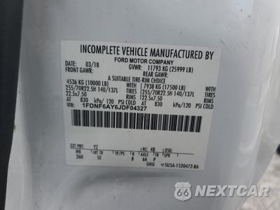 Zdjęcie 10 z 12 samochodu: 2018 FORD F650 SUPER DUTY VIN:1FDNF6AY6JDF04327 - miniatura