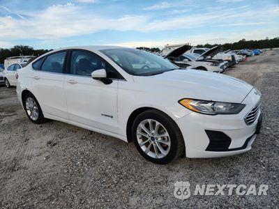 Czwarte zdjęcie samochodu z boku: 2019 FORD FUSION SE VIN:3FA6P0LUXKR119297 - miniatura