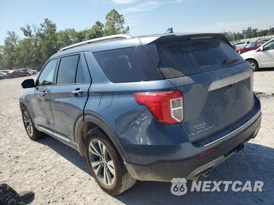 Drugie zdjęcie samochodu z przodu: 2020 FORD EXPLORER PLATINUM VIN:1FM5K8HC4LGA62246 - miniatura