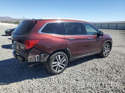 Trzecie zdjęcie samochodu z tyłu: 2017 HONDA PILOT TOURING VIN:5FNYF6H97HB009136 - miniatura