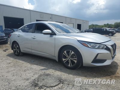 Czwarte zdjęcie samochodu z boku: 2020 NISSAN SENTRA SV VIN:3N1AB8CV6LY239196 - miniatura