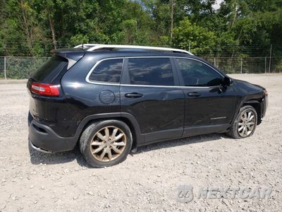 Trzecie zdjęcie samochodu z tyłu: 2016 JEEP CHEROKEE LIMITED VIN:1C4PJLDB4GW247540 - miniatura