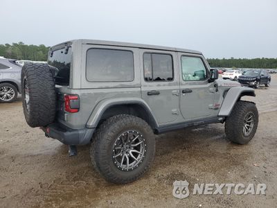 Trzecie zdjęcie samochodu z tyłu: 2021 JEEP WRANGLER UNLIMITED RUBICON VIN:1C4JJXFM2MW659625 - miniatura