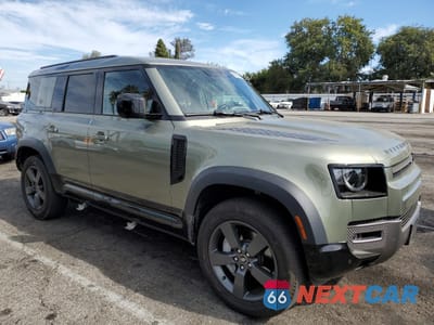 Czwarte zdjęcie samochodu z boku: 2023 LAND ROVER DEFENDER 110 X-DYNAMIC SE VIN:SALE2EEU6P2120322 - miniatura