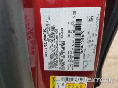 Zdjęcie 12 z 12 samochodu: 2015 FORD FUSION SE VIN:1FA6P0H77F5103635 - miniatura