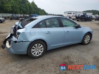 Trzecie zdjęcie samochodu z tyłu: 2011 CHEVROLET CRUZE LS VIN:1G1PC5SH6B7107918 - miniatura