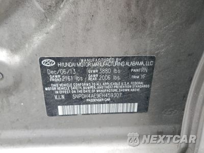 Zdjęcie 12 z 12 samochodu: 2014 HYUNDAI ELANTRA SE VIN:5NPDH4AE9EH459307 - miniatura